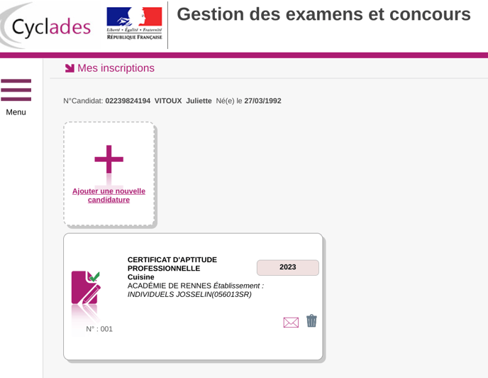 Comment s'inscrire à l'examen du BTS en candidat libre